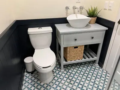 Un baño de Loft Santorino 2 Valquirico