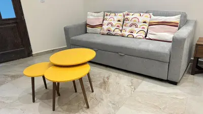 Zona de estar de Loft Santorino 6 en Valquirico