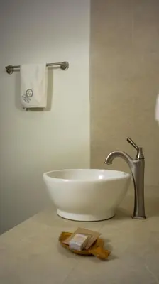 Un baño de Hotel Boutique Finca La Niebla