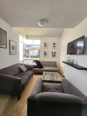 Zona de estar de Casa Golondrinas