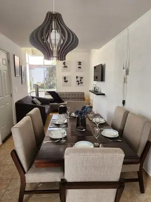 Zona de estar de Casa Golondrinas
