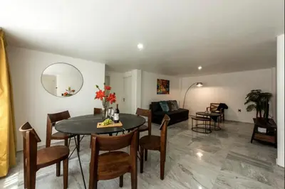 Zona de estar de Departamento en Coyoacán 7