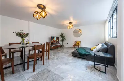 Zona de estar de Departamento en Coyoacán 8