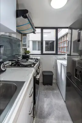 Una cocina o zona de cocina en Departamento en Coyoacán 8