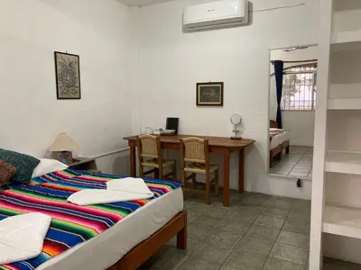 Cama o camas de una habitación en Las Olas