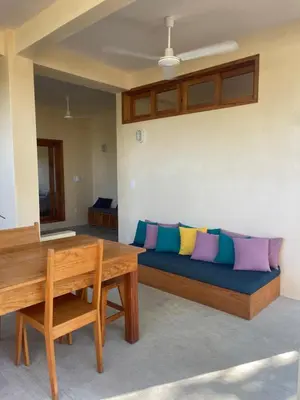 Zona de estar de Casa Nisa l - Lovely 2BR beach home in Puertecito!