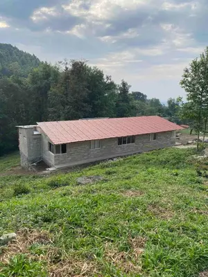 Paisaje cerca de este chalet de montaña