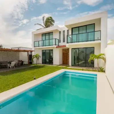 Hermosa casa de playa