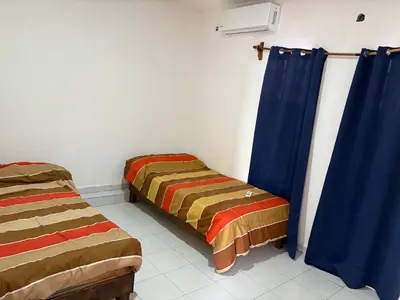 Cama o camas de una habitación en Departamento excelente ubicacion en cunduacan