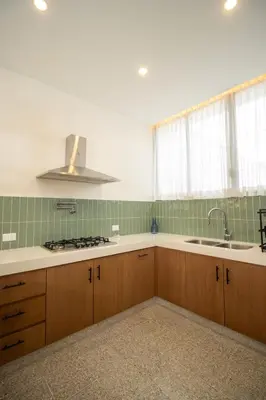 Una cocina o zona de cocina en Casa San José