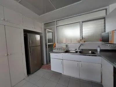 Una cocina o zona de cocina en Costa Azul a 100 mts playa