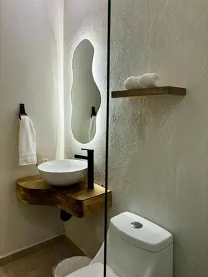 Un baño de Hotel ALEIA Centro
