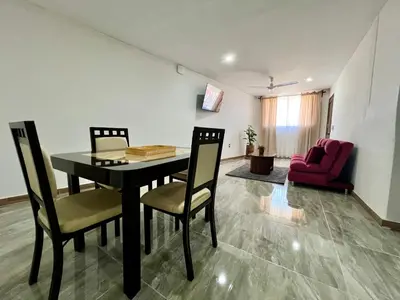 Zona de estar de Departamentos Huitzilin