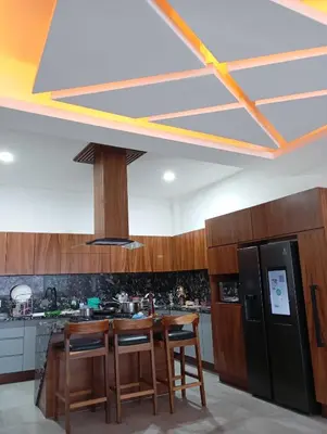 Una cocina o zona de cocina en Casa Rubi