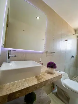 Un baño de Apartment with pool 3 beds in Acapulco