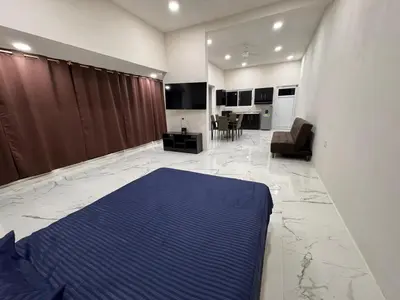 Cama o camas de una habitación en Casa completa para 6 personas