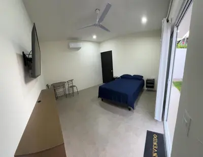 Cama o camas de una habitación en Casa completa para 6 personas