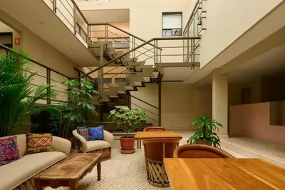 Zona de estar de Suites el Consuelo