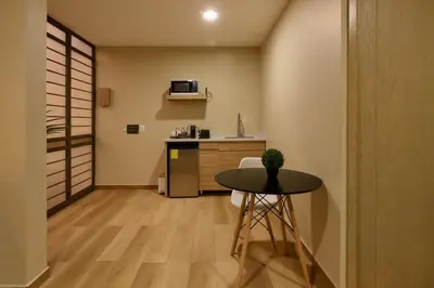 Una cocina o zona de cocina en Suites el Consuelo