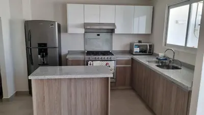 Una cocina o zona de cocina en Casa Acapulco Playa Bonfil