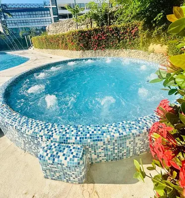 Piscina en o cerca de SUITE INTI vista al mar