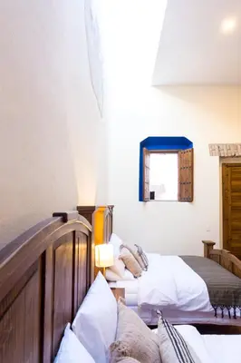 Cama o camas de una habitación en Mágica Suit en Centro Histórico