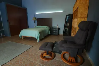 Cama o camas de una habitación en Loft Casa Itayata