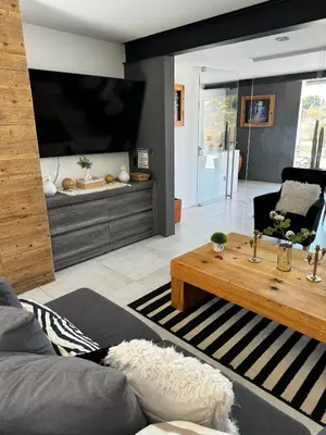 Zona de estar de Casa Framboyanes