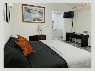 Cama o camas de una habitación en Rivadeneyra Hotel Boutique