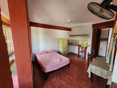 Cama o camas de una habitación en Habitaciones Nava
