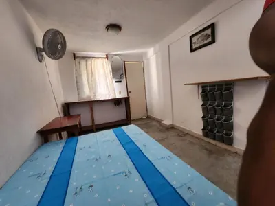 Cama o camas de una habitación en Habitaciones Nava