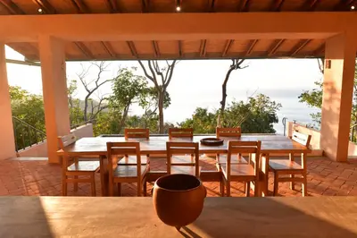 Paisaje cerca de esta villa
