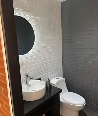 Un baño de TORRE ARCARTI Internet alta velocidad y estacionamiento