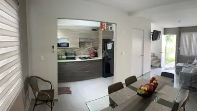 Una cocina o zona de cocina en Casa Terramar lll
