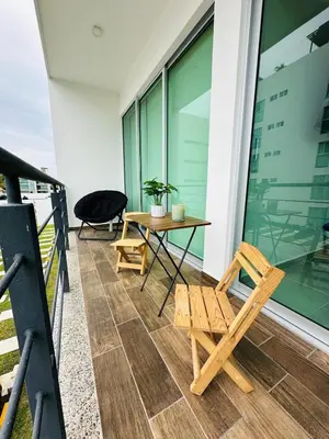 Un balcón o terraza de Depa Nuevo Acapulco Diamante