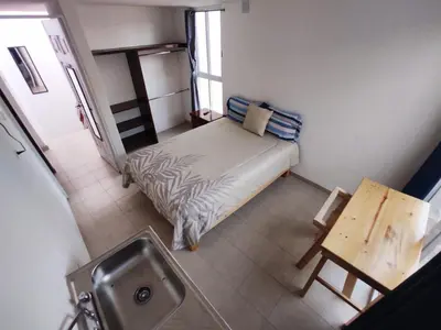 Cama o camas de una habitación en Alas Host San Ale