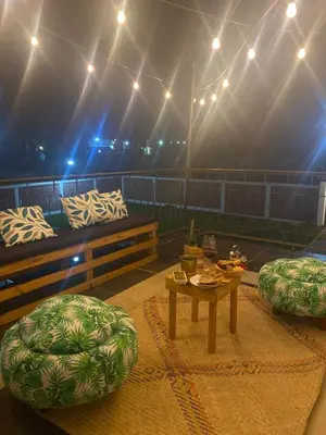 Zona de estar de Heated pool, Casa Senda del Son-Cuautla