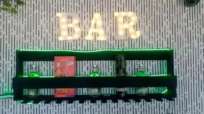 El salón o zona de bar de Heated pool, Casa Senda del Son-Cuautla