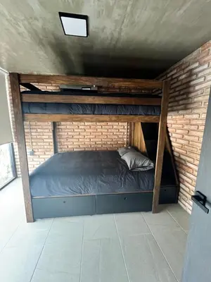 Cama o camas de una habitación en Casa con Alberca privada en Cuernavaca