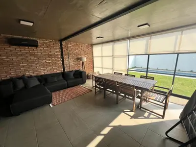 Zona de estar de Casa con Alberca privada en Cuernavaca