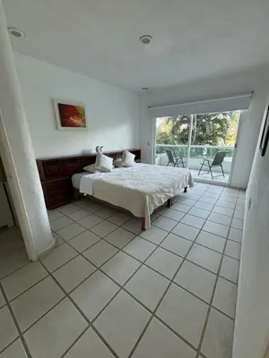 Cama o camas de una habitación en Acogedor depto Acapulco Diamante frente a campo de Golf Vidanta