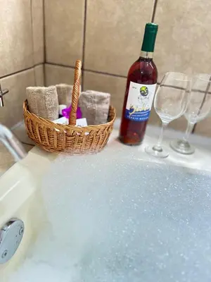 Un baño de Posada Ali