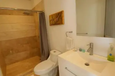 Un baño de Apartamento Frente al Mar en Acapulco