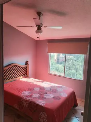Cama o camas de una habitación en Casa en Cuernavaca Casa Luz
