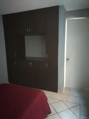 Cama o camas de una habitación en Casa en Cuernavaca Casa Luz
