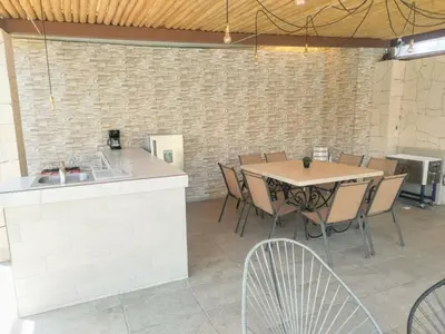 Una cocina o zona de cocina en Villas ARVEM 1