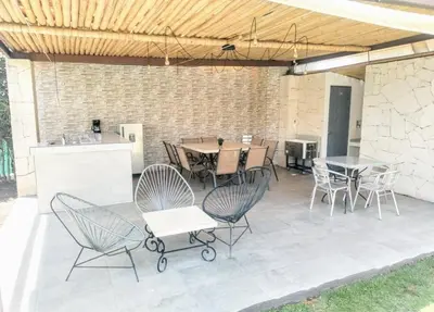 Un patio o zona al aire libre en Villas ARVEM 1