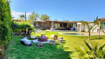 Jardín al aire libre en Villas ARVEM 2 enjoy nature