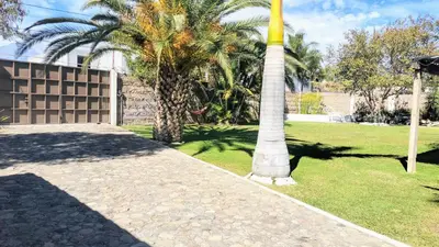 Jardín al aire libre en Villas ARVEM 1