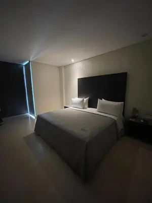 Cama o camas de una habitación en Diverxo Hotel & Villas